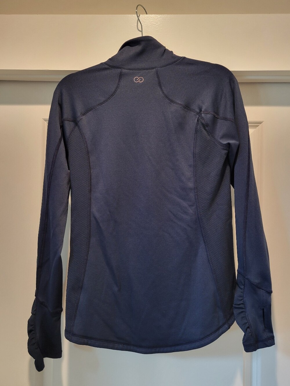 CALIA by Carrie Underwood Navy Active Quarter Zip - Picture 4 of 7